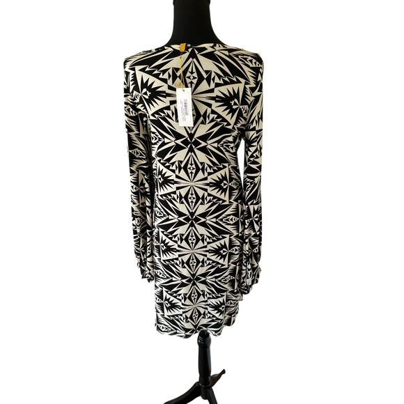 Rachel Pally- NWT- Lark Black Kaleidoscope Mini Dress - Large - Picture 2 of 9